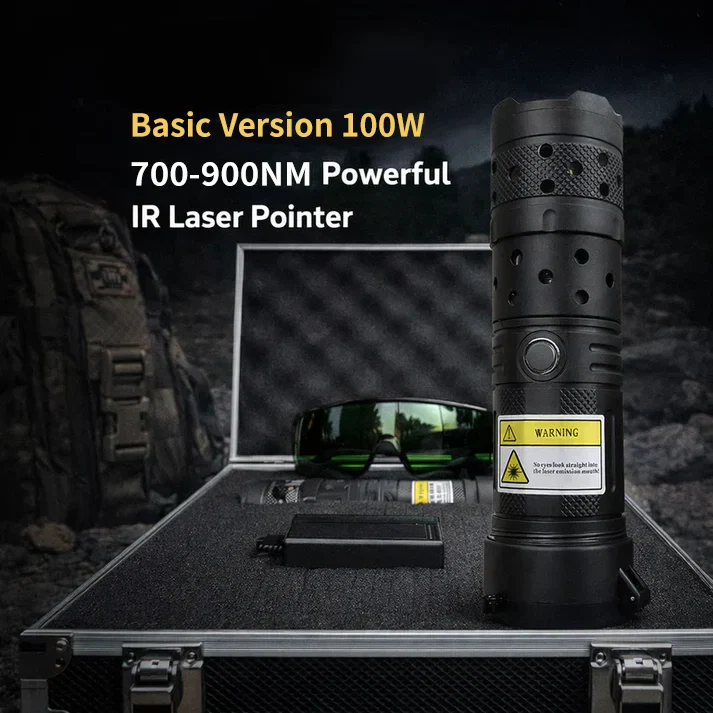 🔥2026 New Design 120W 900-1100NM Powerful IR Laser Pointer