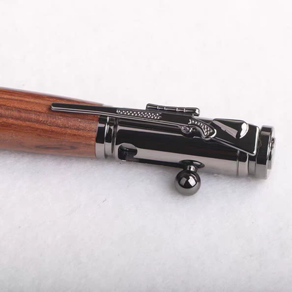 🖊100% Handmade Bolt Action Wooden Bullet casing pen | Crafted From Real Wood & Bullet Casing